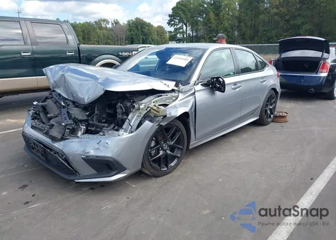 2024 Honda Civic Sport из США, поврежденный, VIN 2HGFE2F56RH545902